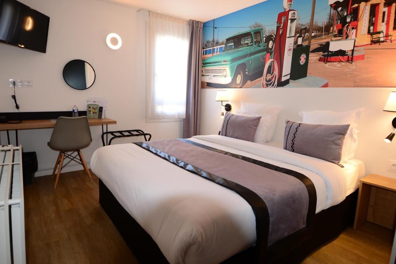 Logis Cris Hotel Et Restaurant, Lyon Sud-Est Corbas Exterior photo